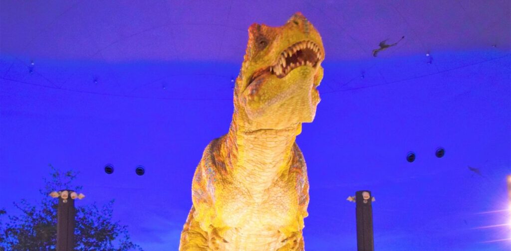 福井恐竜博物館のティラノサウルス